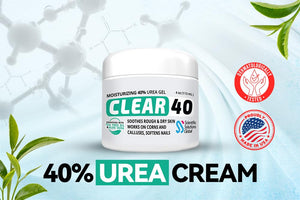 CLEAR 40, 40% Urea Gel, 4 oz