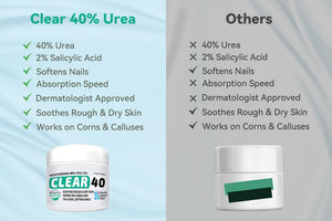 CLEAR 40, 40% Urea Gel, 4 oz