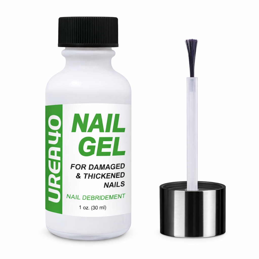 Urea 40 nail gel bottle with applicator