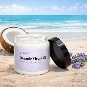 Clear Organic Virgin Oil – Coconut & Lavender