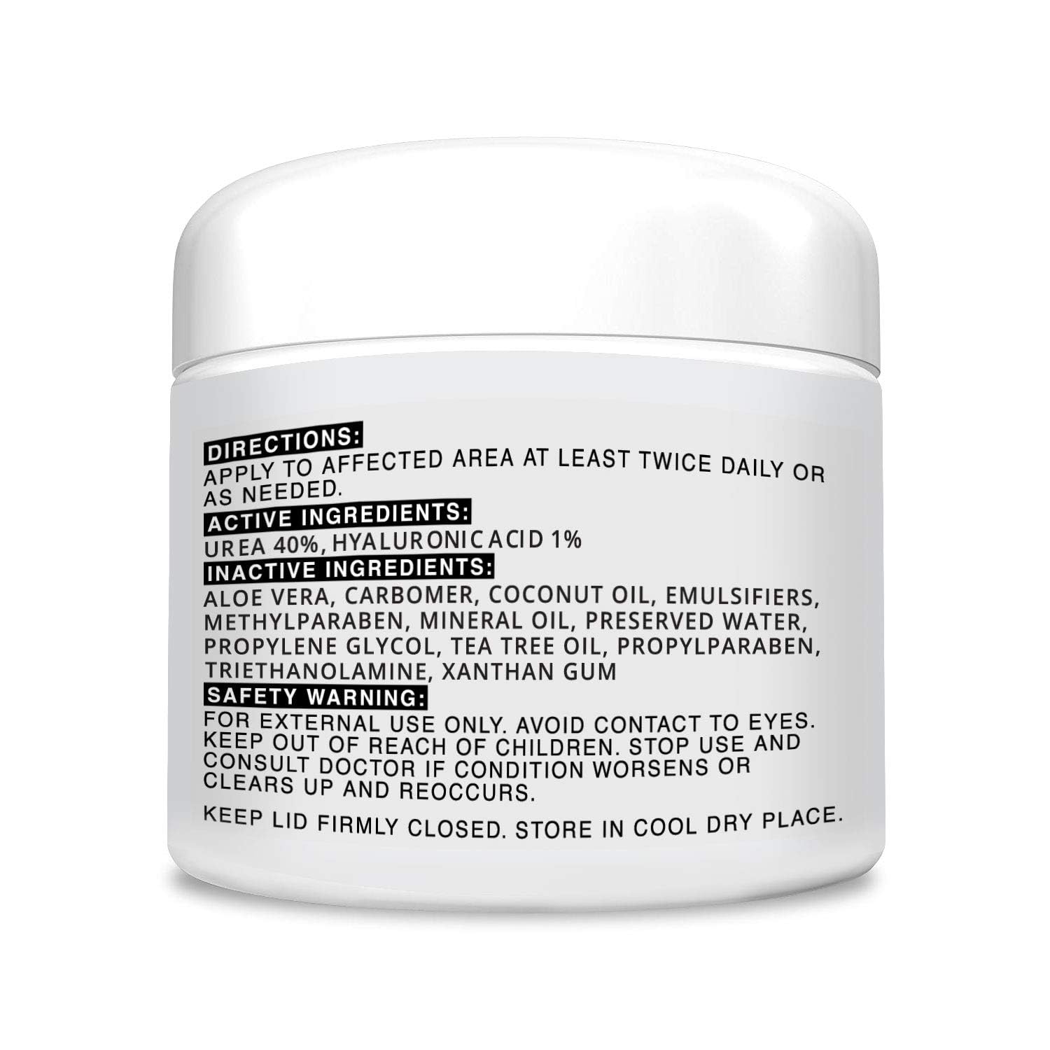 CLEAR 40, 40% Urea Gel, 4 oz