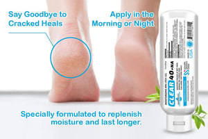 CLEAR 40 HA, 40% Urea Gel, 1% Hyaluronic Acid, 8 oz