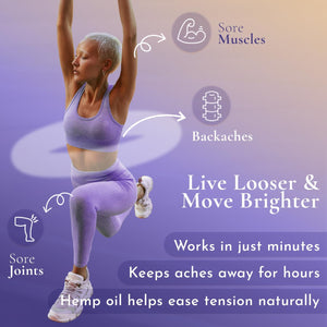 Night time Maximum Strength Hemp Pain Relief Roll-On