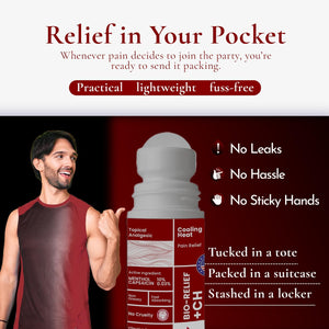 BIO-RELIEF +CH Cooling Heat Pain Relief Roll On