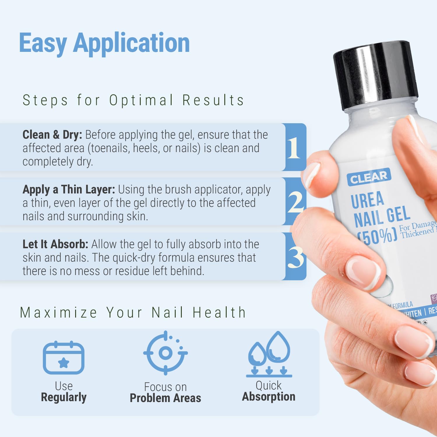 Urea 50% Nail Gel