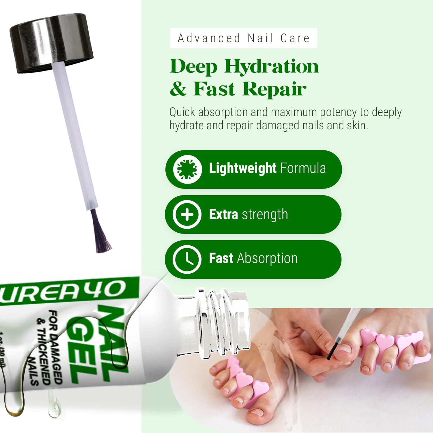 Urea 50% Nail Gel