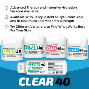 CLEAR 20, 20% Urea Gel, 4 oz