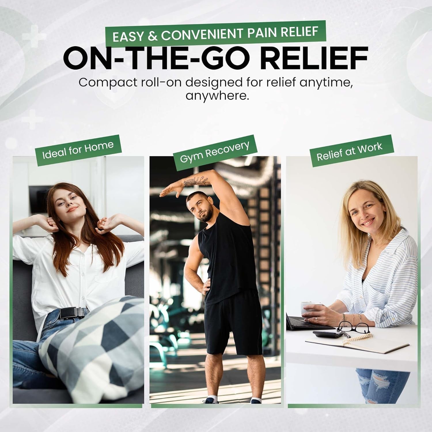 Bio-Relief +H Hemp Pain Relief Roll On