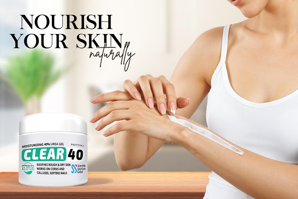 CLEAR 40, 40% Urea Gel, 4 oz
