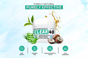 CLEAR 40, 40% Urea Gel, 4 oz