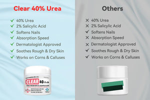 CLEAR Urea Cream 40 (4oz) – Intensive Skin Repair