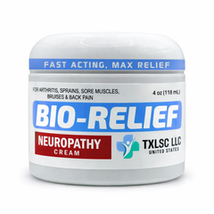 Bio-Relief neuropathy cream jar 