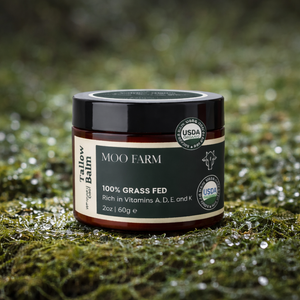 100% Grass-Fed Beef Tallow Balm
