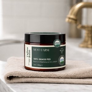 100% Grass-Fed Beef Tallow Balm