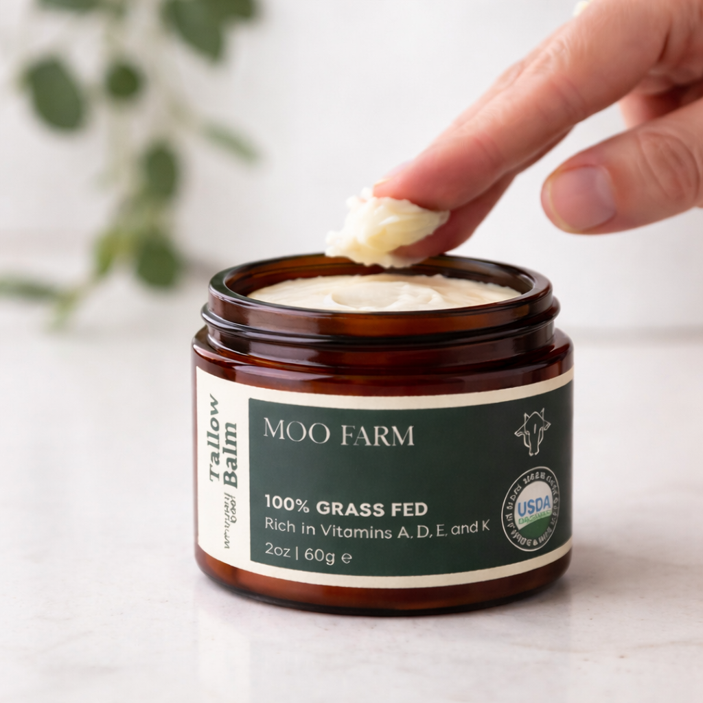 100% Grass-Fed Beef Tallow Balm