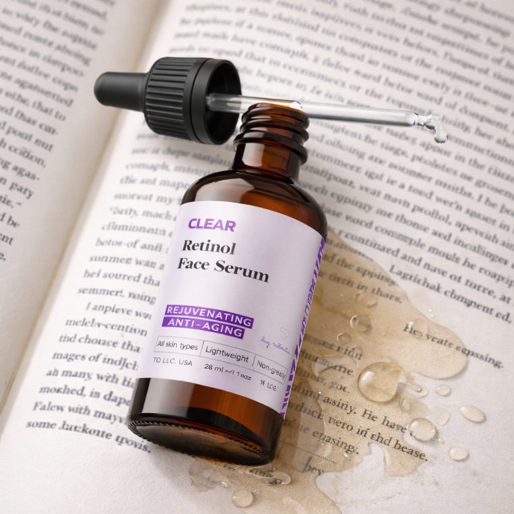 Clear Retinol Face Serum – Rejuvenating Anti-Aging