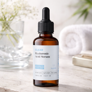 Clear Hyaluronic Acid Serum – Hydrate & Plump