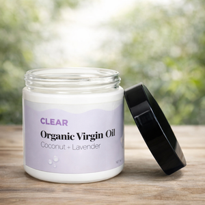 Clear Organic Virgin Oil – Coconut & Lavender