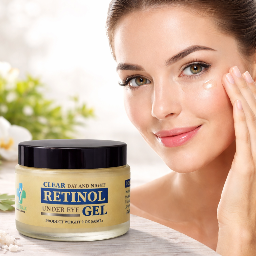 Clear Retinol Under Eye Gel – Day & Night Care