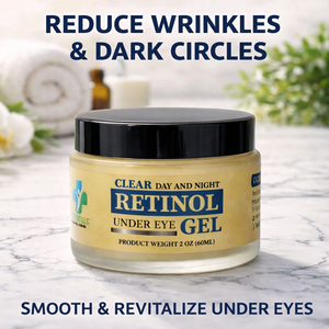 Clear Retinol Under Eye Gel – Day & Night Care