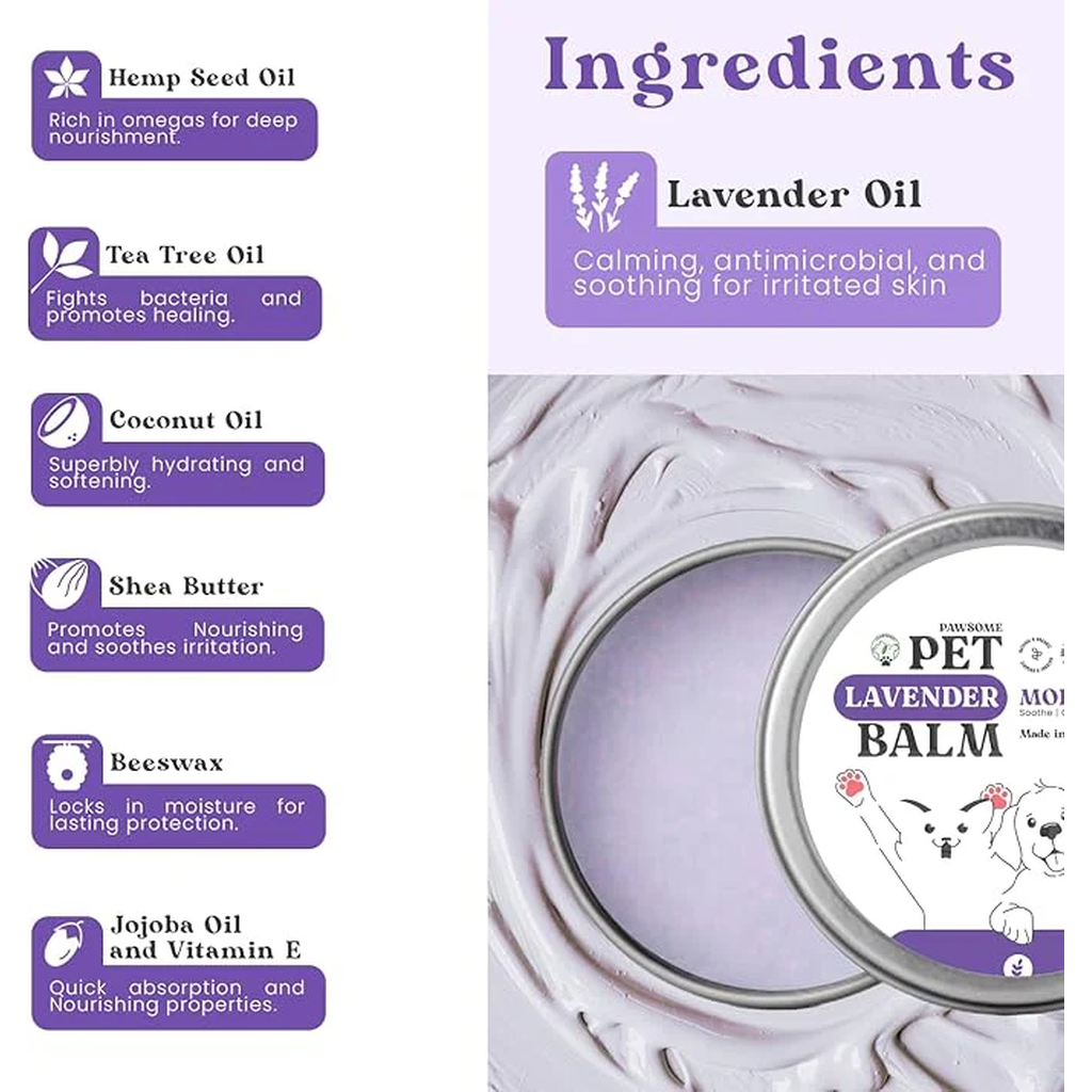 Pet Lavender Balm Mosturizer